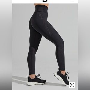 BuffBunny Lit Laser Cut Leggings Onyx Black